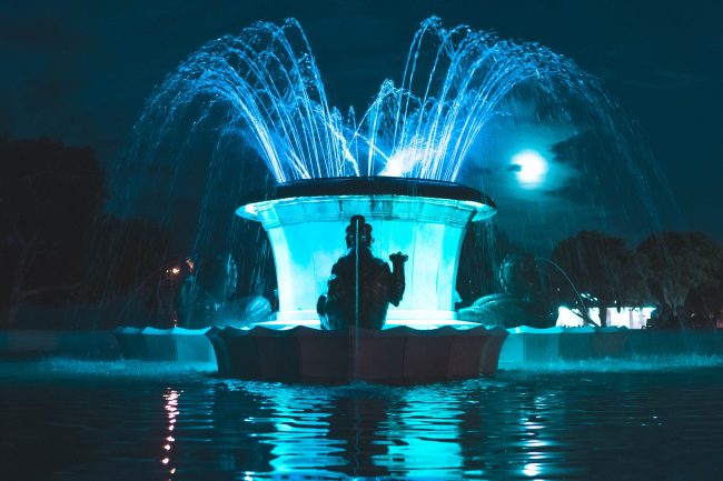 Auckland City Mission Bay Fountain