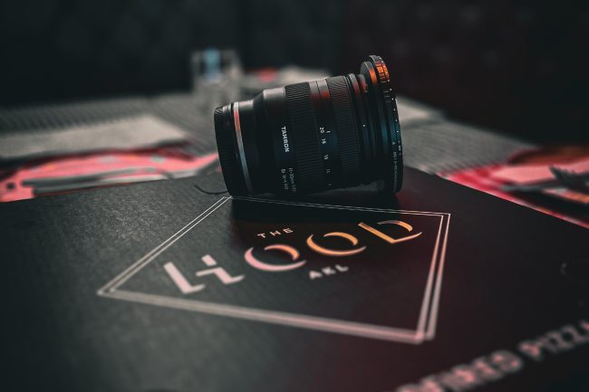 The Hood Image creative with lens
