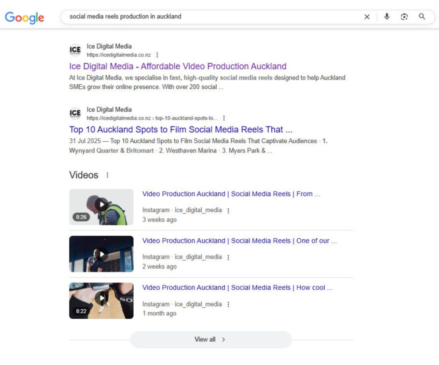 Social Media Reels SEO Description
